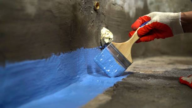 Commercial Emergency Waterproofing project at a Verona, VA business property by SJ Waterproofing Pros